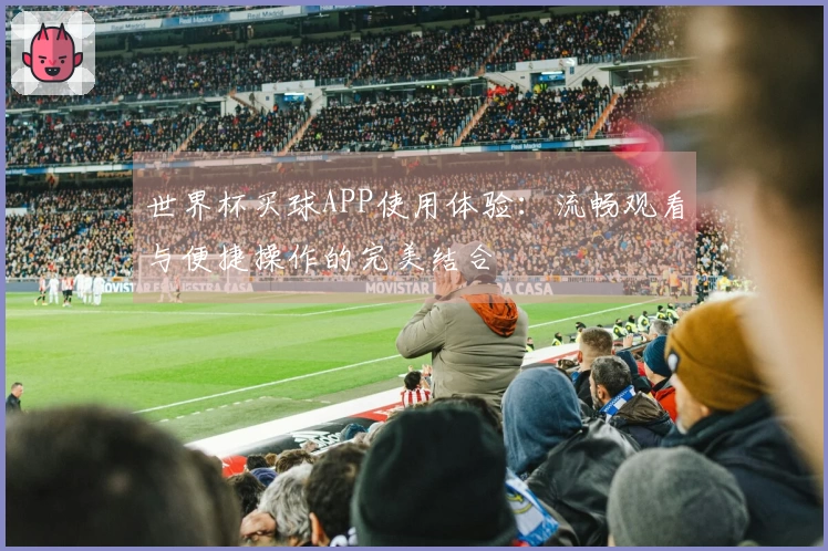 世界杯买球APP使用体验：流畅观看与便捷操作的完美结合